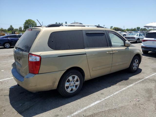 KNDMG4C34A6325419 - 2010 KIA SEDONA LX GOLD photo 3