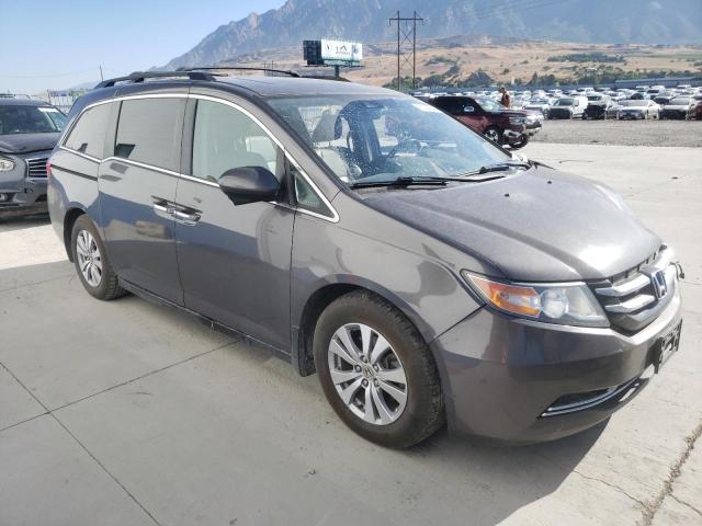 5FNRL5H68FB097074 - 2015 HONDA ODYSSEY EXL GRAY photo 4