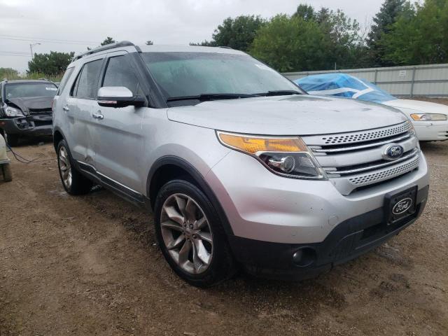 1FM5K8F87FGB00393 - 2015 FORD EXPLORER LIMITED SILVER photo 4