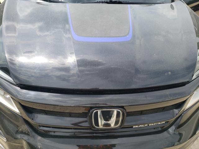 5FNYF6H77MB001403 - 2021 HONDA PILOT BLACK BLACK photo 12