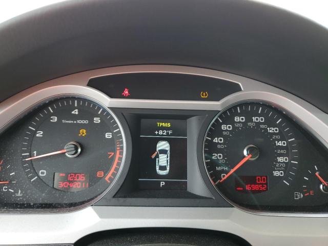 WAUKGAFB4BN049238 - 2011 AUDI A6 PRESTIGE შავი ფოტო 9