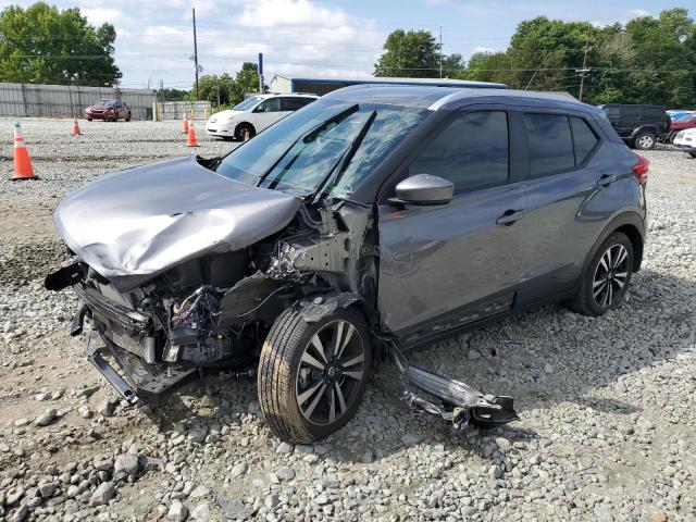 3N1CP5CU8KL505653 - 2019 NISSAN KICKS S GRAY photo 1