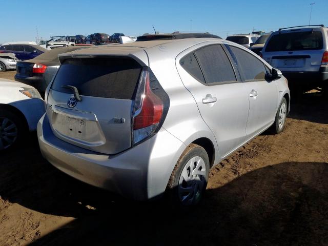 JTDKDTB30G1128815 - 2016 TOYOTA PRIUS C  photo 4