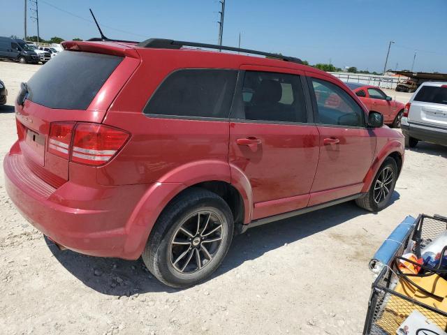 3C4PDCAB2JT347211 - 2018 DODGE JOURNEY SE RED photo 3