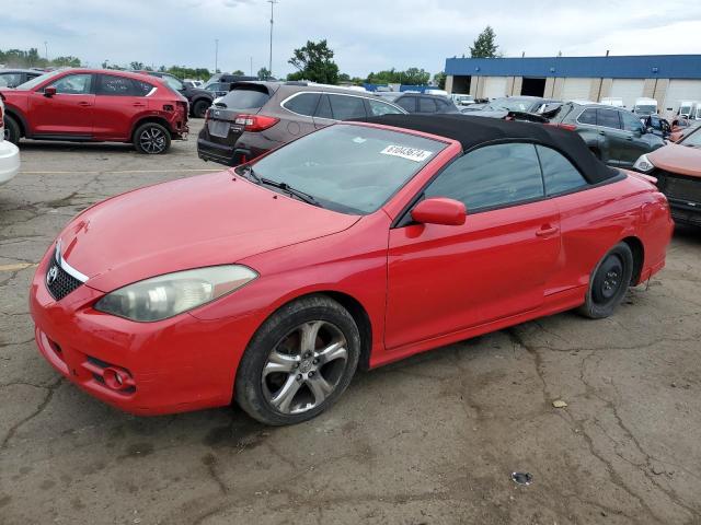 4T1FA38P37U115541 - 2007 TOYOTA CAMRY SOLA SE RED photo 1