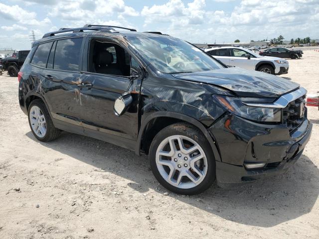 5FNYF8H52RB005005 - 2024 HONDA PASSPORT EXL BLACK photo 4