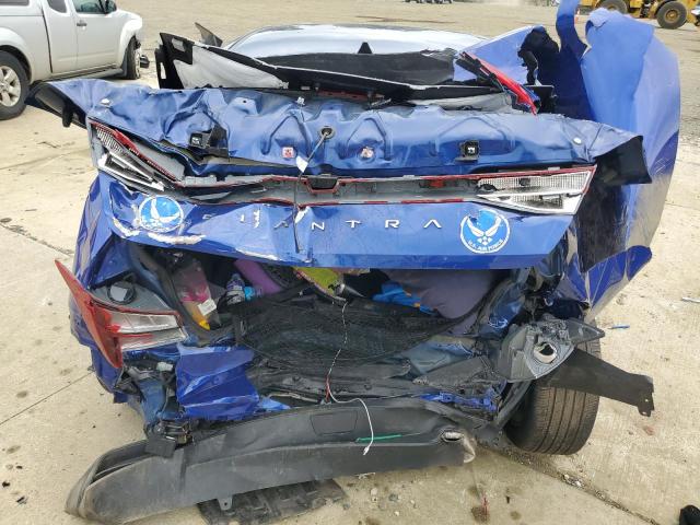 5NPLS4AGXPH096517 - 2023 HYUNDAI ELANTRA SEL BLUE photo 6