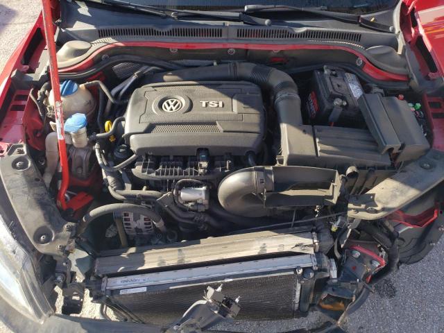 3VWD17AJ4EM369699 - 2014 VOLKSWAGEN JETTA SE RED photo 11