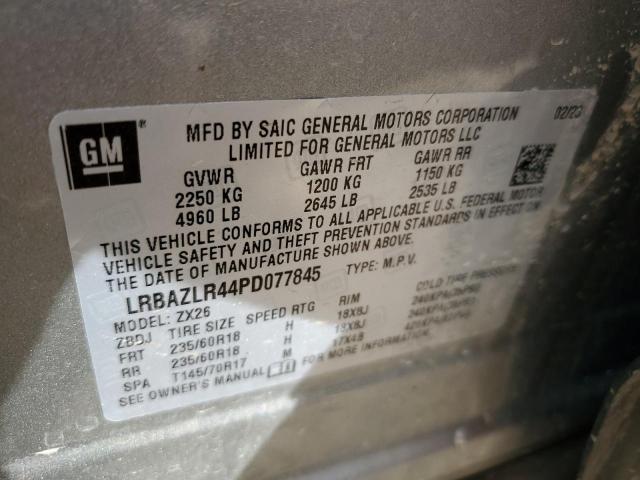 LRBAZLR44PD077845 - 2023 BUICK ENVISION PREFERRED 银色 照片 13