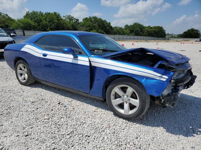 2C3CDYAG6CH239018 - 2012 DODGE CHALLENGER SXT BLUE photo 4