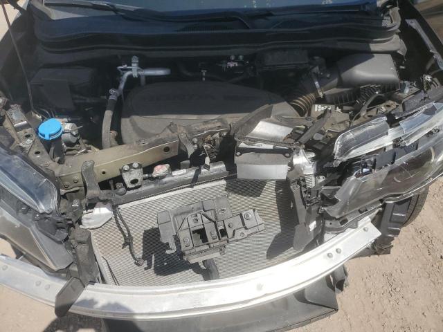 5FNYF7H55MB005616 - 2021 HONDA PASSPORT EXL BLACK photo 12