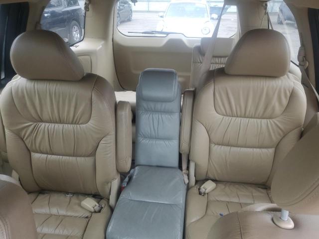 5FNRL3H76AB007474 - 2010 HONDA ODYSSEY EXL WHITE photo 10