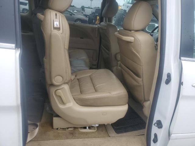 5FNRL3H76AB007474 - 2010 HONDA ODYSSEY EXL WHITE photo 11