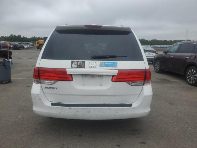 5FNRL3H76AB007474 - 2010 HONDA ODYSSEY EXL WHITE photo 6