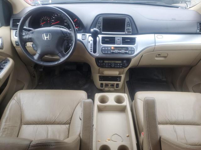 5FNRL3H76AB007474 - 2010 HONDA ODYSSEY EXL WHITE photo 8