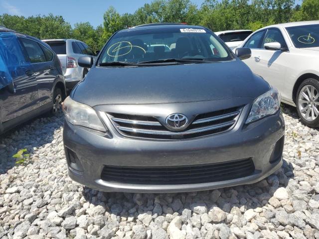 2T1BU4EE2DC115025 - 2013 TOYOTA CORROLLA BASE GRAY photo 5