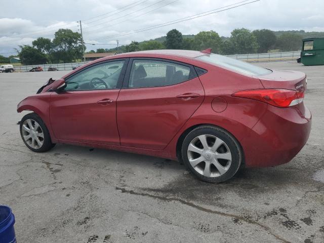 5NPDH4AE6DH270533 - 2013 HYUNDAI ELANTRA GLS RED photo 2