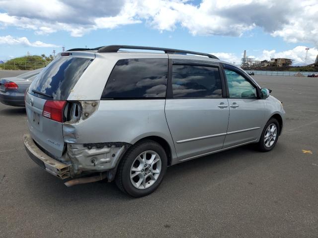 5TDZA22C44S164605 - 2004 TOYOTA SIENNA XLE SILVER photo 3