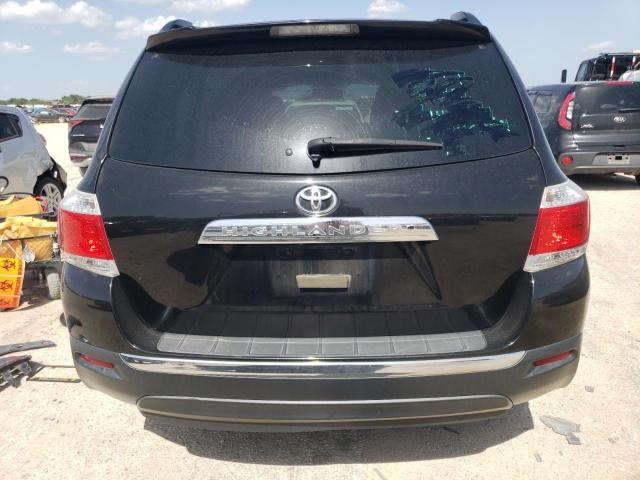 5TDZK3EH2CS076452 - 2012 TOYOTA HIGHLANDER BASE BLACK photo 6