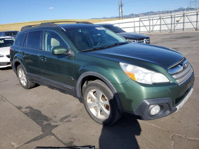 4S4BRDNC8E2304399 - 2014 SUBARU OUTBACK 3.6R LIMITED GREEN photo 4