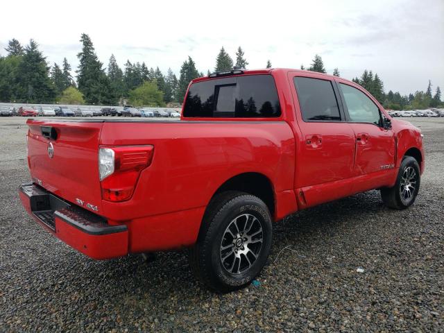 1N6AA1EC4NN103990 - 2022 NISSAN TITAN S RED photo 3