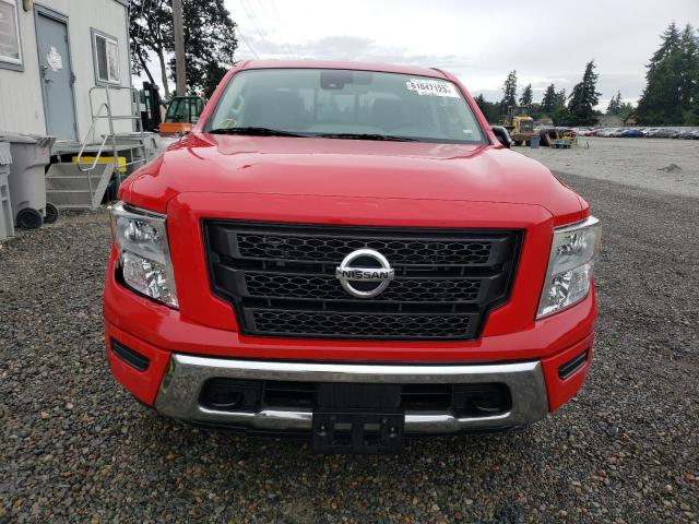 1N6AA1EC4NN103990 - 2022 NISSAN TITAN S RED photo 5