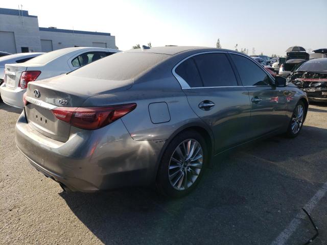 JN1EV7AP6KM519709 - 2019 INFINITI Q50 LUXE GRAY photo 3