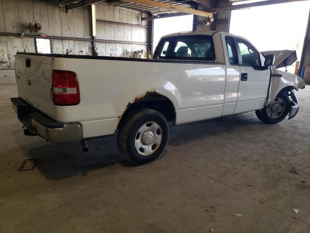 1FTRF12207NA84683 - 2007 FORD F150 2WD WHITE photo 3