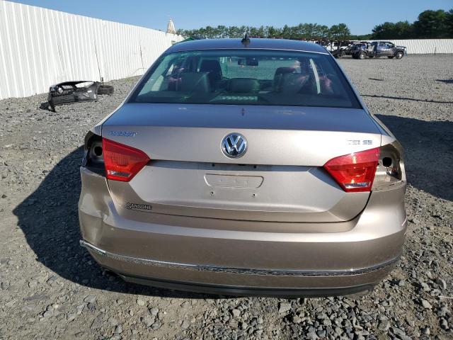 1VWBT7A35FC064802 - 2015 VOLKSWAGEN PASSAT SE TAN photo 6