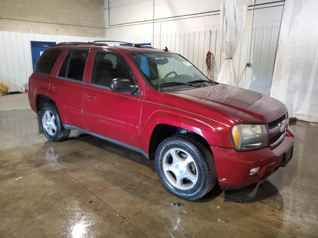 1GNDT13S282139338 - 2008 CHEVROLET TRAILBLAZE LS MAROON photo 4