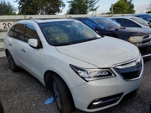5FRYD3H40GB010862 - 2016 ACURA MDX TECHNOLOGY 白色 照片 1