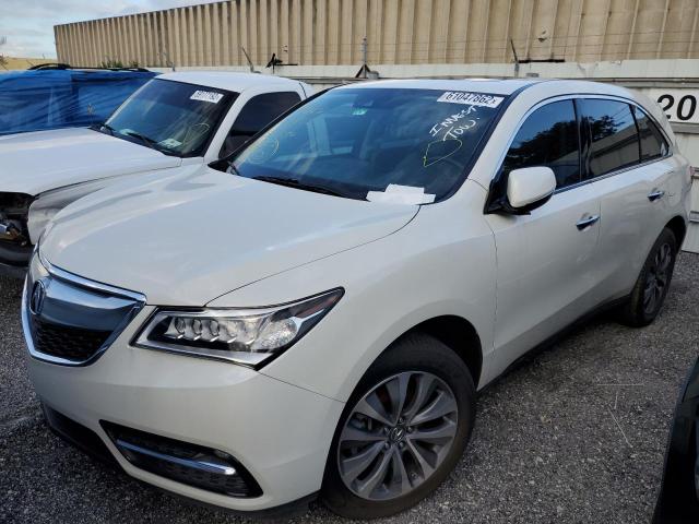 5FRYD3H40GB010862 - 2016 ACURA MDX TECHNOLOGY 白色 照片 2