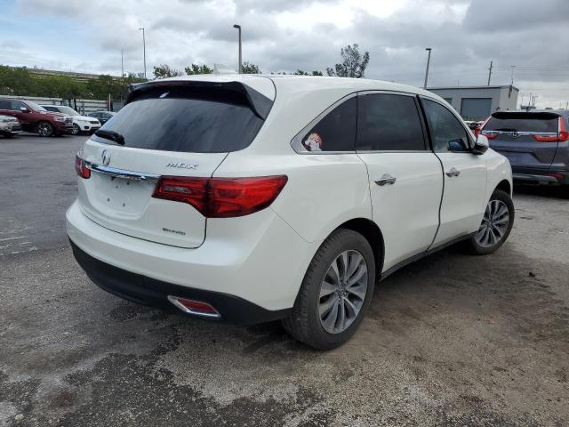 5FRYD3H40GB010862 - 2016 ACURA MDX TECHNOLOGY 白色 照片 4