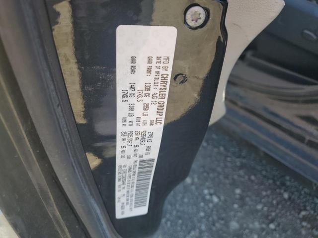 2C4RC1CG0DR560402 - 2013 CHRYSLER TOWN & COU TOURING L BLACK photo 13