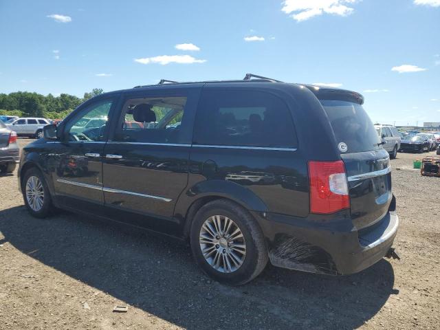 2C4RC1CG0DR560402 - 2013 CHRYSLER TOWN & COU TOURING L BLACK photo 2