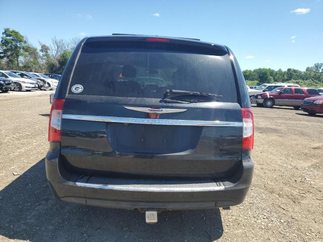 2C4RC1CG0DR560402 - 2013 CHRYSLER TOWN & COU TOURING L BLACK photo 6