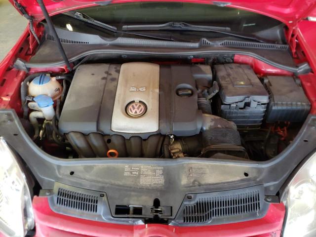 WVWDA71K68W154440 - 2008 VOLKSWAGEN RABBIT RED photo 11