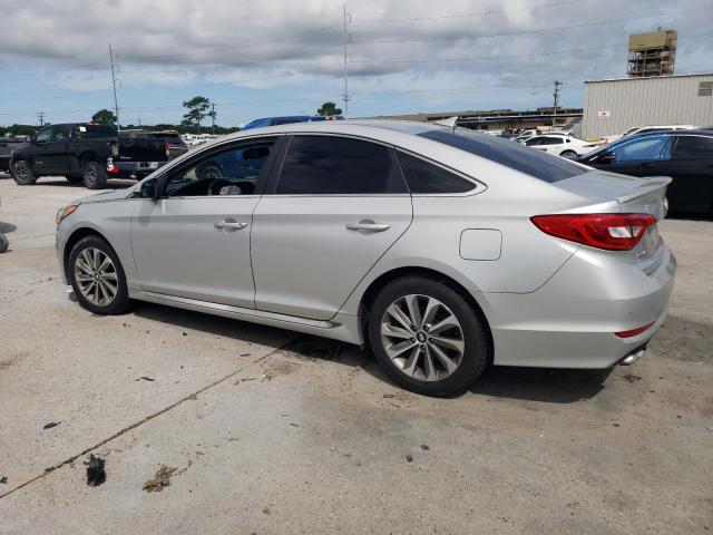 5NPE34AF8FH021469 - 2015 HYUNDAI SONATA SPORT SILVER photo 2
