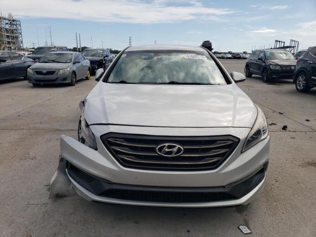 5NPE34AF8FH021469 - 2015 HYUNDAI SONATA SPORT SILVER photo 5