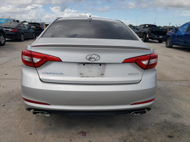 5NPE34AF8FH021469 - 2015 HYUNDAI SONATA SPORT SILVER photo 6