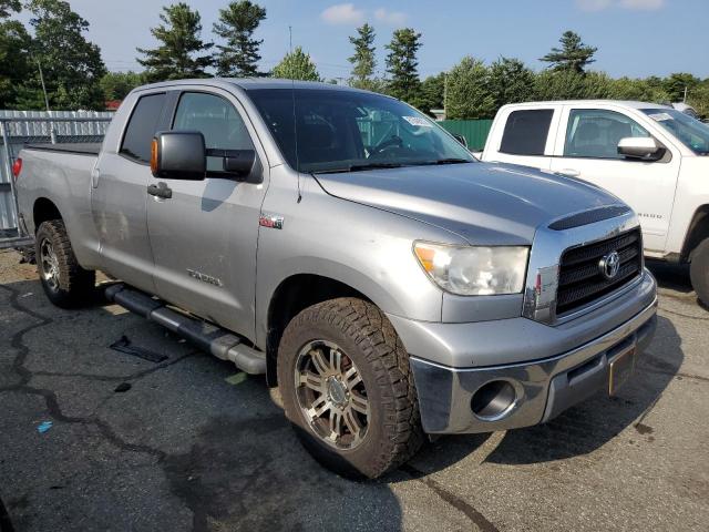 5TBBV54198S523948 - 2008 TOYOTA TUNDRA DOUBLE CAB SILVER photo 4