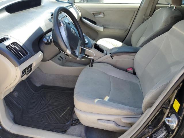 JTDKN3DU7B0267874 - 2011 TOYOTA PRIUS BLACK photo 7