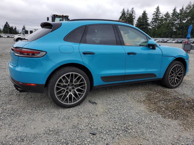 WP1AB2A58MLB37663 - 2021 PORSCHE MACAN S BLUE photo 3