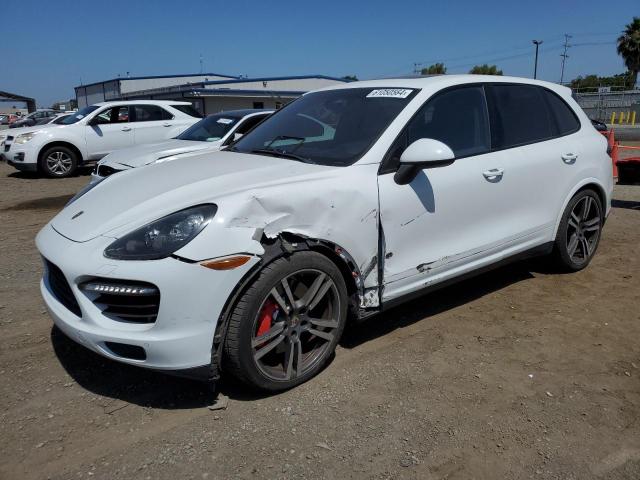 WP1AC2A23DLA91355 - 2013 PORSCHE CAYENNE TURBO WHITE photo 1