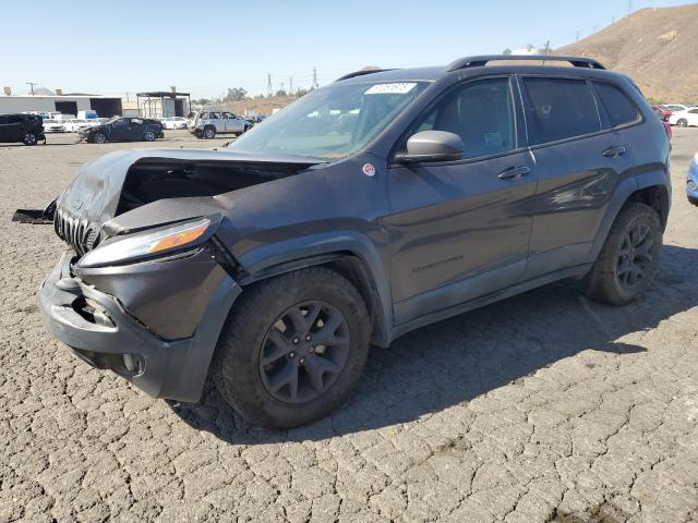 1C4PJMBS4HD237094 - 2017 JEEP CHEROKEE TRAILHAWK GRAY photo 1