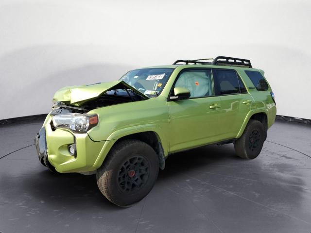 JTELU5JR7N5999539 - 2022 TOYOTA 4RUNNER SR5 PREMIUM GREEN photo 1