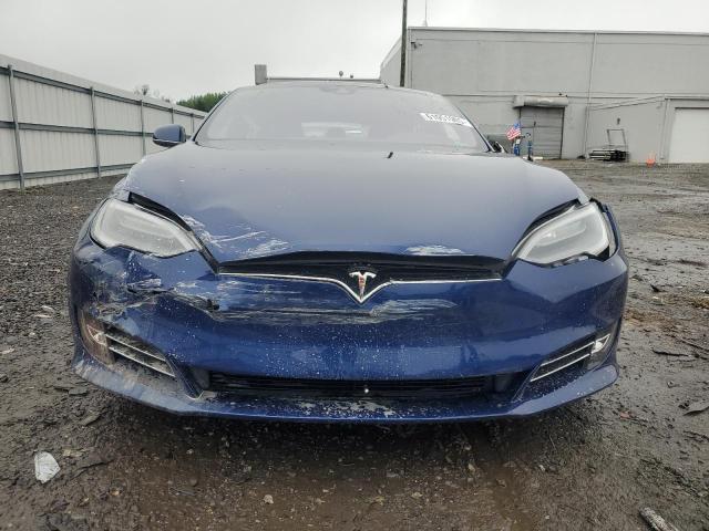5YJSA1E44GF142418 - 2016 TESLA MODEL S BLUE photo 5
