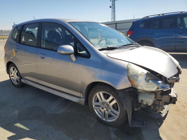 JHMGD37647S034907 - 2007 HONDA FIT S 灰色 照片 4