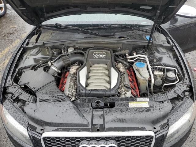 WAUVVAFRXBA046805 - 2011 AUDI S5 PRESTIGE BLACK photo 11