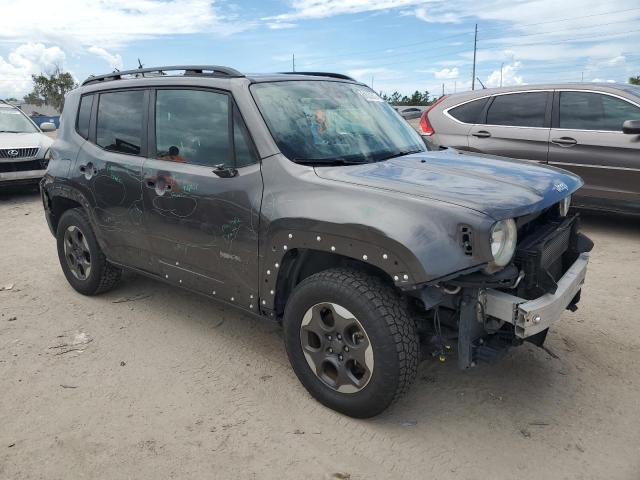 ZACCJBAB1HPG56400 - 2017 JEEP RENEGADE SPORT GRAY photo 4